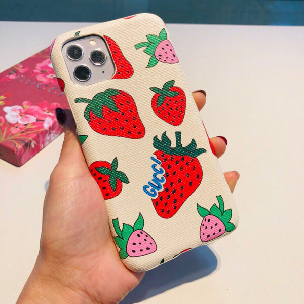 グッチ iphoneケース コピー ストロベリー グッチ  iphone11 ケース 20071501