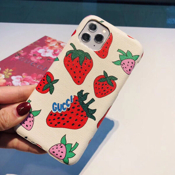 グッチ iphoneケース コピー ストロベリー グッチ  iphone11 ケース 20071501