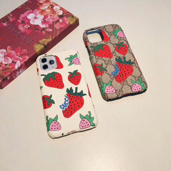 グッチ iphoneケース コピー ストロベリー グッチ  iphone11 ケース 20071501