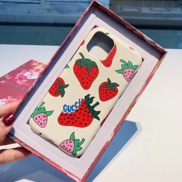 グッチ iphoneケース コピー ストロベリー グッチ  iphone11 ケース 20071501