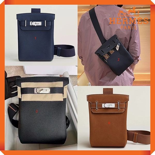 【お洒落メンズに☆】エルメス Hac a dos PM コピーレザーバックパック H083589CK2Z