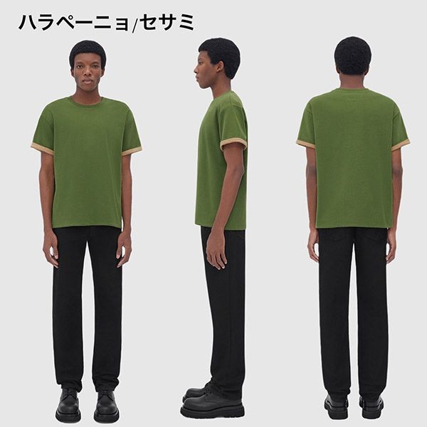 【VIPセールで入荷！】ボッテガ ヴェネタ 2トーンカラー コットン Tシャツ 偽物 9色 661788V16E09056