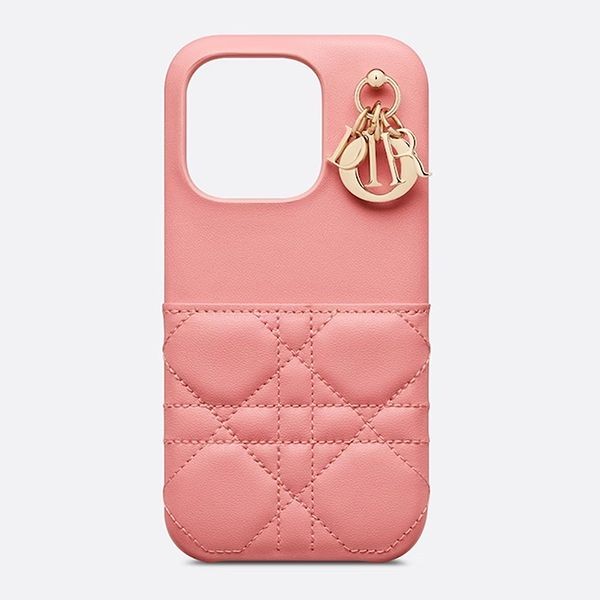 大人気!!新色ディオール LADY ディオール iPhone 14/15 Pro ケース偽物d12075