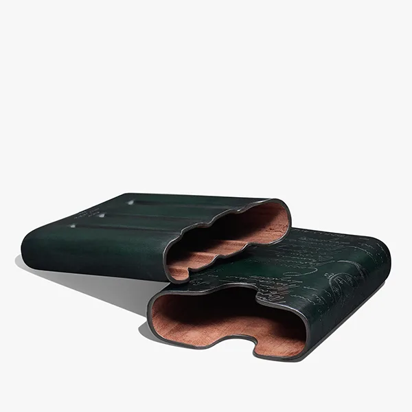 ベルルッティ スクリットレザー4シガーケース N級品 OPUNTIA