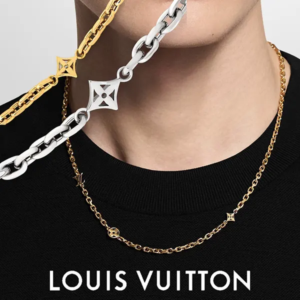 【ルイヴィトン コピー】チェーン・LV ユアーズ ネックレス シンプル M02739